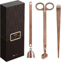 3 in 1 Candle Wick Trimmer Set, Snuffer, Dipper, Cutter, Copper